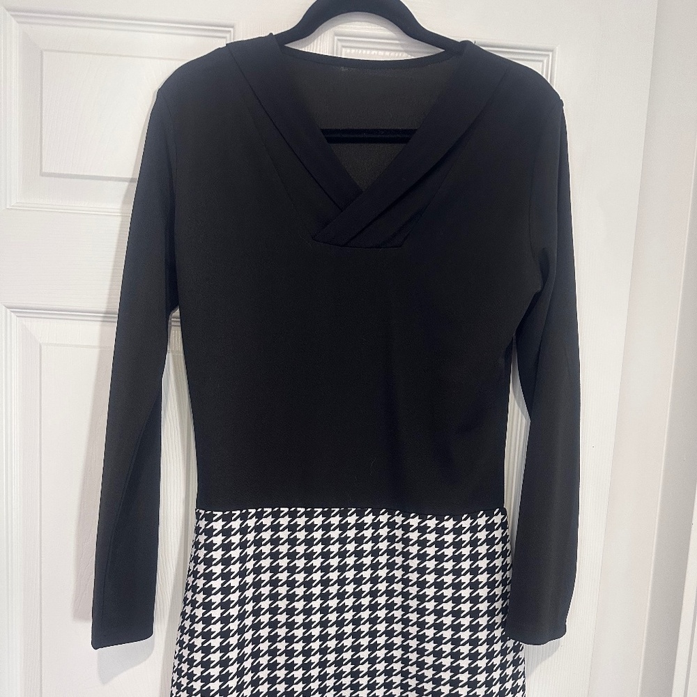 Black and white Dress